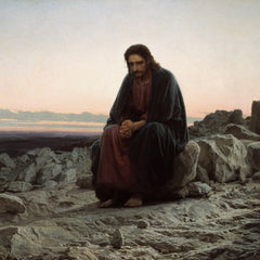 Christus in der Wüste | Ivan Kramskoy | 1872