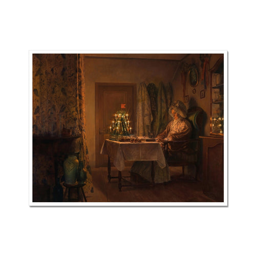 A Lonely Christmas | Oskar Freiwirth-Lützow | 19th Century