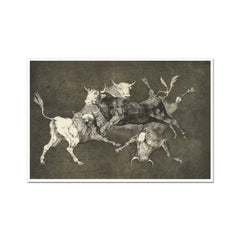 Die Torheit der kleinen Stiere | Francisco de Goya | 1820