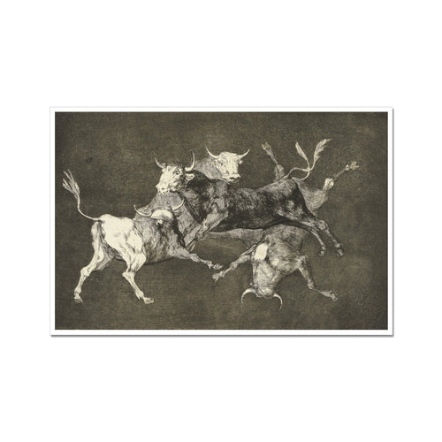 Die Torheit der kleinen Stiere | Francisco de Goya | 1820