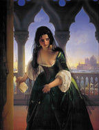Geheimer Vorwurf | Francesco Hayez | 1848