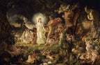 Der Streit zwischen Oberon und Titania | Joseph Noel Paton | 1849