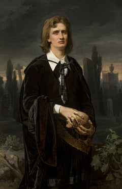 Wincenty Rapacki in der Rolle des Hamlet | Karol Miller | 1870