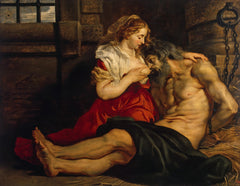 Römische Nächstenliebe | Peter Paul Rubens | 1612