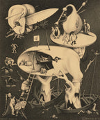 Hölle | MC Escher | 1935
