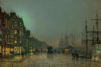Lichter von Liverpool | John Atkinson Grimshaw | 19. Jahrhundert