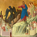 Versuchung Christi | Duccio | 1311