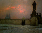 Früher Abend im Hradschin | Jakub Schikaneder | 1913