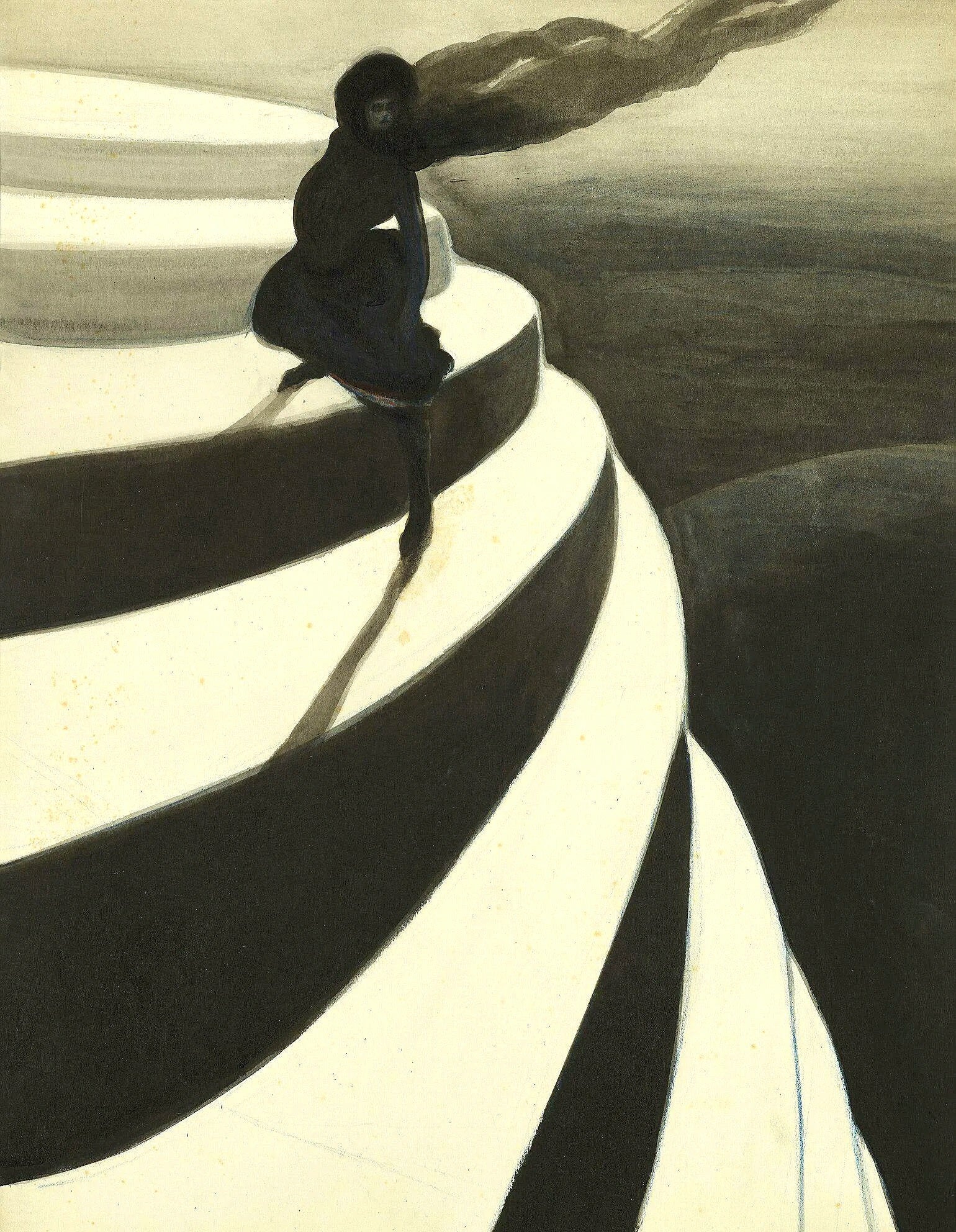 Vertigo by Léon Spilliaert | Buy Fine Art Prints Online – Dark