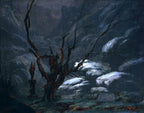 Bergschlucht im Winter | Carl Eduard Blechen | 1825