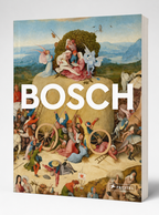 Front cover featuring a crowded, fantastical Bosch scene — Bosch: Masters of Art.