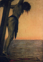 Christus am Kreuz | Teodors Ūders | 1909