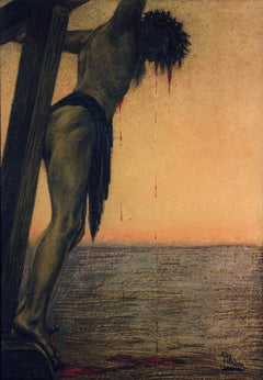 Christus am Kreuz | Teodors Ūders | 1909