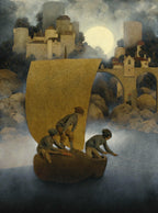 Wynken, Blynken and Nod | Maxfield Parrish | 1902