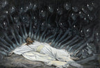 Jesus wird von Engeln betreut | James Tissot | 19. Jahrhundert