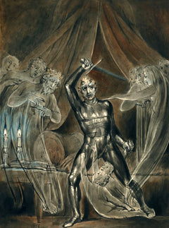 Richard III and The Ghosts | William Blake | 1806