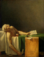 The Death of Marat | Jacques-Louis David | 1793