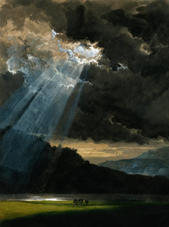 Stormy Landscape | Penry Williams | 1870