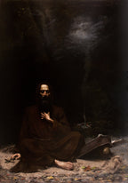 Temptation of St Anthony | Lucjan Wędrychowski | 1886