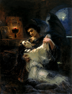 Tamara and Demon | Konstantin Makovsky | 1889