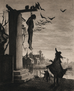 The Hanged Man | Paul-Albert Besnard | 1873
