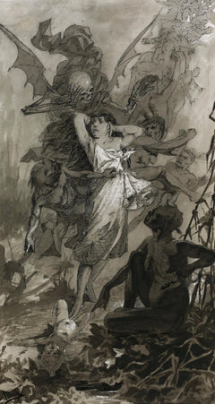 Der Totentanz | Alphonse Mucha | 19. Jahrhundert
