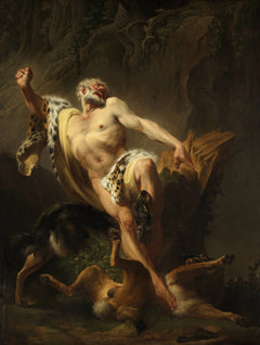 Milo von Kroton | Joseph-Benoît Suvée | 1763