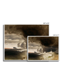 Leuchtturm an der norwegischen Küste | Peder Balke | 1855