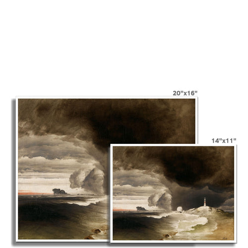 Leuchtturm an der norwegischen Küste | Peder Balke | 1855