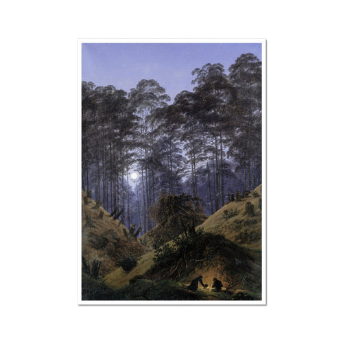 Inside the Forest in the Moonlight | Caspar David Friedrich | 1823