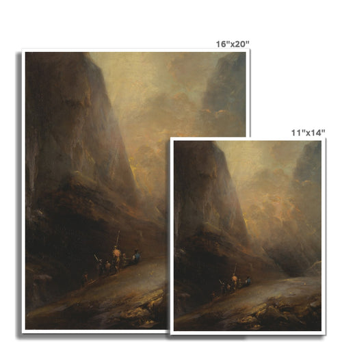 Berglandschaft mit Banditen | Elias Martin | 1780