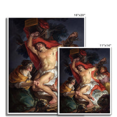 Der Heilige Sebastian, gepflegt von der Heiligen Irene | Vicente López Portaña | 1795