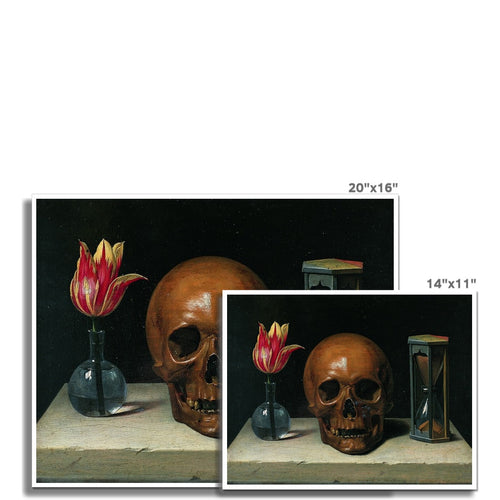Stillleben mit Totenkopf | Philippe de Champaigne | 1671