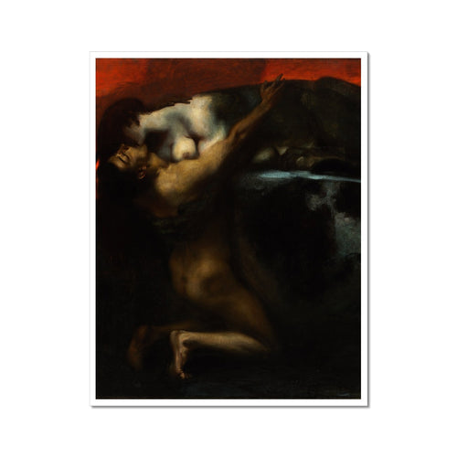 Der Kuss der Sphinx | Franz von Stuck | 1895