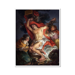 Der Heilige Sebastian, gepflegt von der Heiligen Irene | Vicente López Portaña | 1795