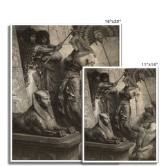 Die Wächter des Tempels | Ferdinand Keller | 1884