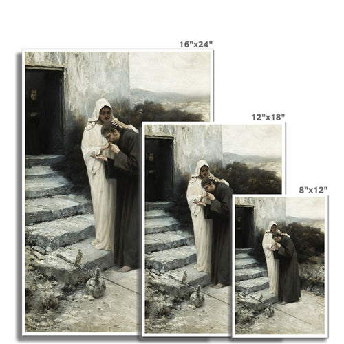 Our Lady Says Farewell to Christ | Piotr Stachiewicz | 1894