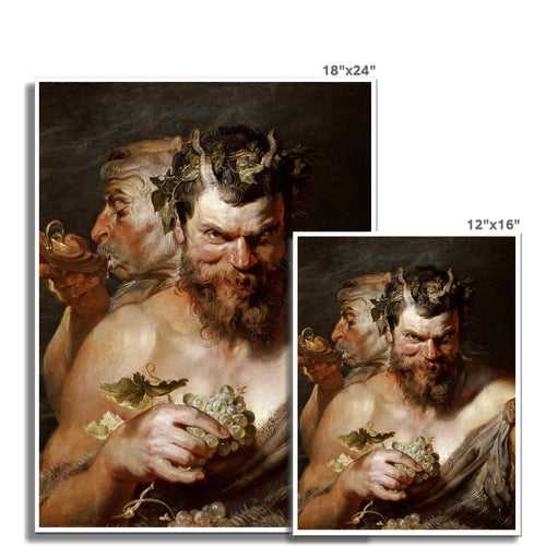 Zwei Satyrn | Peter Paul Rubens | 1618
