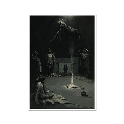 Indischer Feuergott (Das Gehen des Medizinpferdes) | Frederic Remington | 1899