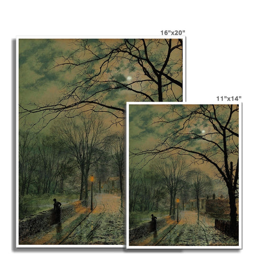 A Moonlit Stroll, Isle of Wight | John Atkinson Grimshaw | 1878