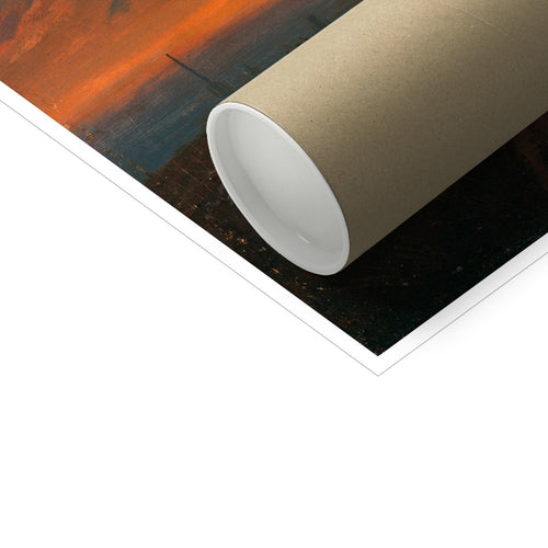 Blick auf Dresden bei Sonnenuntergang | Carl Gustav Carus | 1822