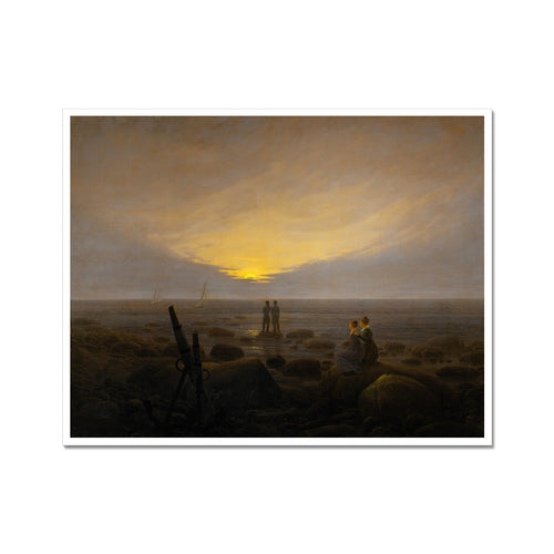 Mondaufgang über dem Meer | Caspar David Friedrich | 1821