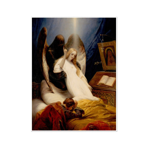 Der Todesengel | Émile Jean-Horace Vernet | 1851