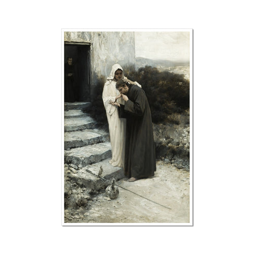 Our Lady Says Farewell to Christ | Piotr Stachiewicz | 1894