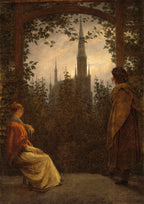 Pavillon in Greifswald | Caspar David Friedrich | 1818