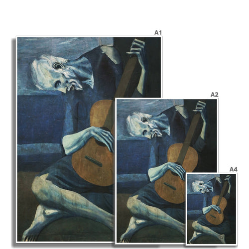 Der alte Gitarrist | Pablo Picasso | 1904