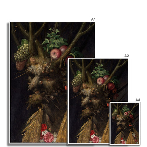 Vier Jahreszeiten in einem Kopf | Giuseppe Arcimboldo | 1590