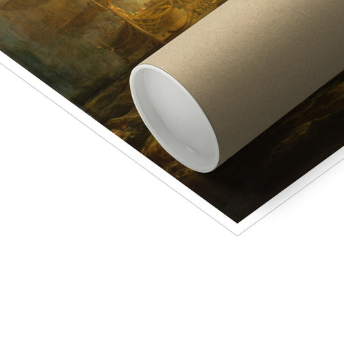 The Destruction of 'L'Orient' at the Battle of the Nile | George Arnald | 1825