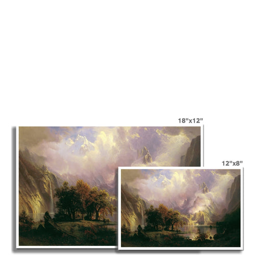 Felsige Berglandschaft | Albert Bierstadt | 1870