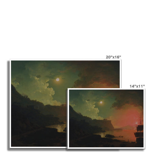 Vesuv von Posillipo aus | Joseph Wright of Derby | 1788